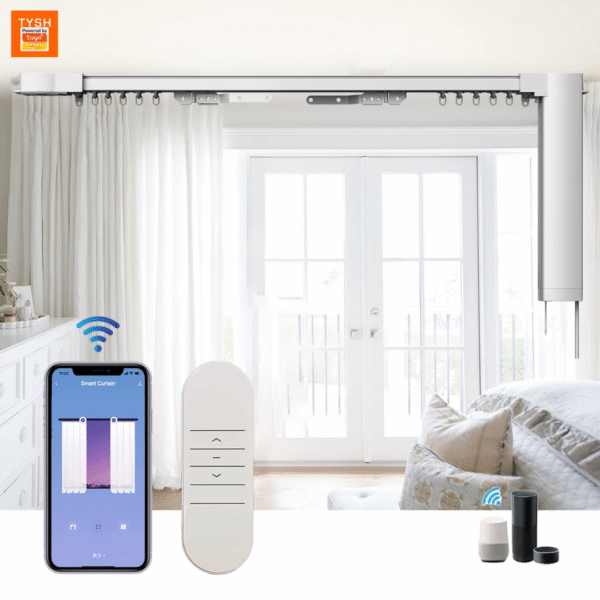 Les rails de rideaux intelligents (ou smartcurtain rods) – Image 3