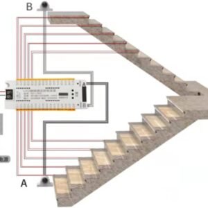Contrôleur de  lumière  d’escalier  Intelligente
